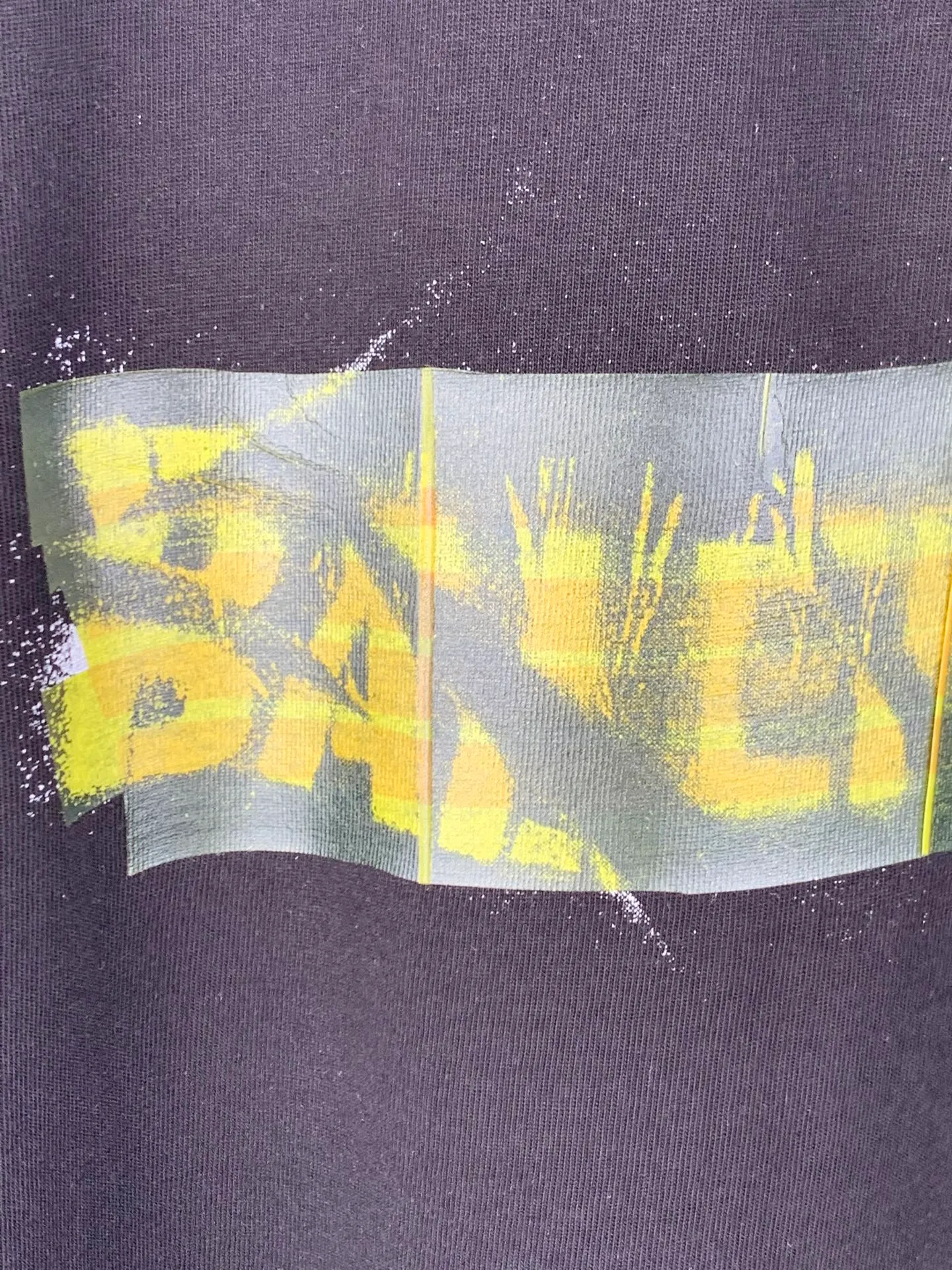 BALENCIAGA/ T Messy Spray 1: 2: 3: 4: ： 1:1 BLCG ： Size： S M L XL